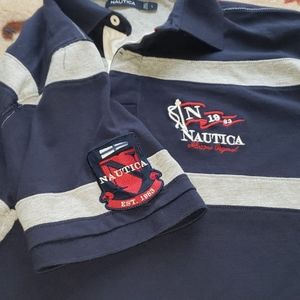 Nautica Maritime Original Embroidered Polo Shirt L